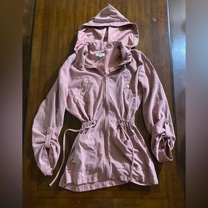Women’s Utility Jacket in Pink Small